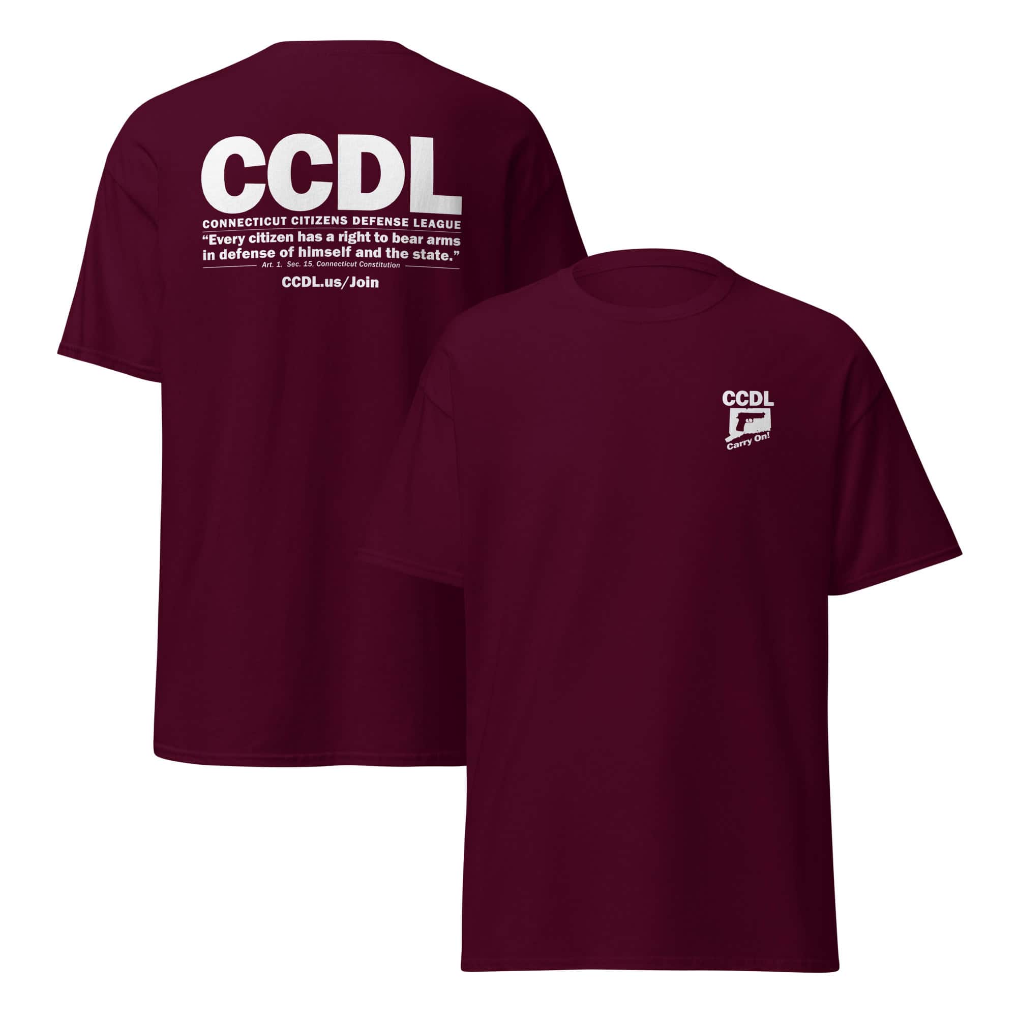 "CCDL Classic" Unisex Tee - Image 2