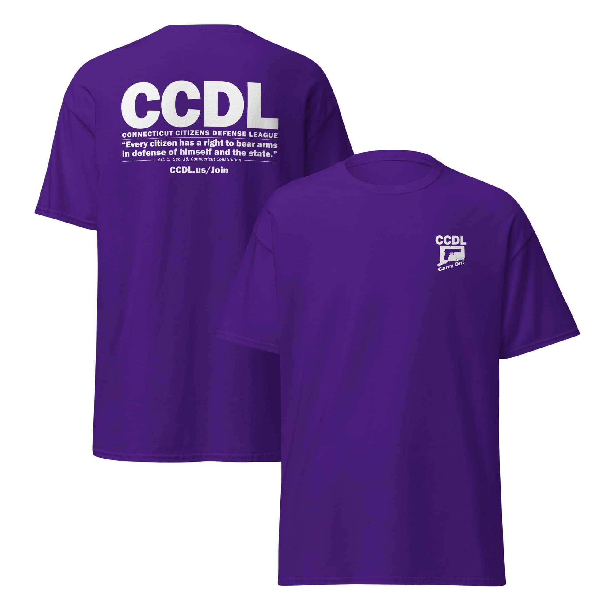 "CCDL Classic" Unisex Tee - Image 4