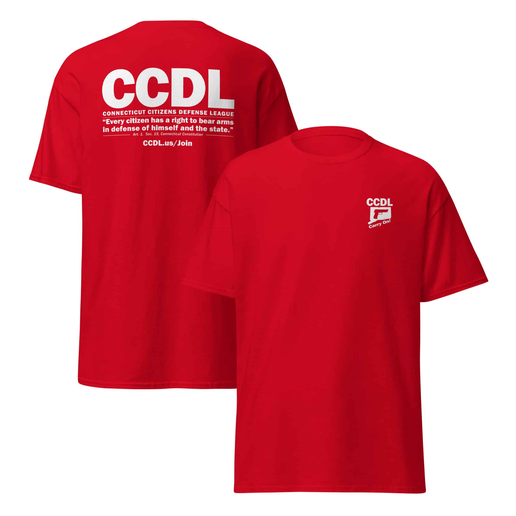 "CCDL Classic" Unisex Tee - Image 11