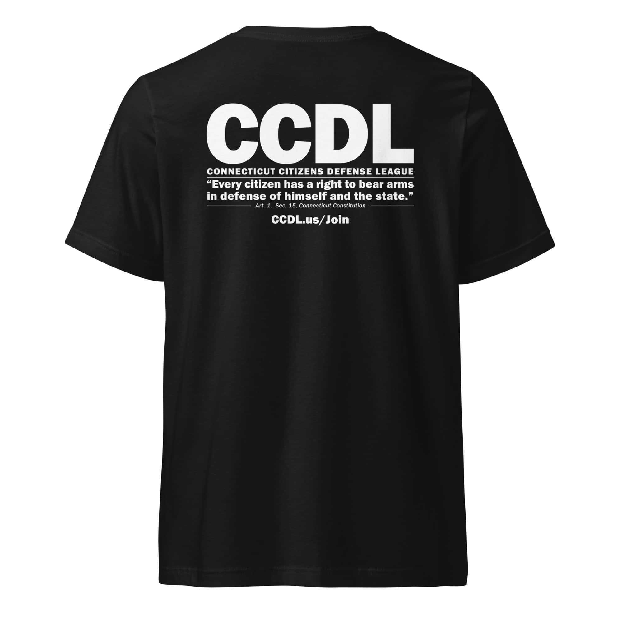 "CCDL Classic" Unisex V-Neck Tee - Image 2