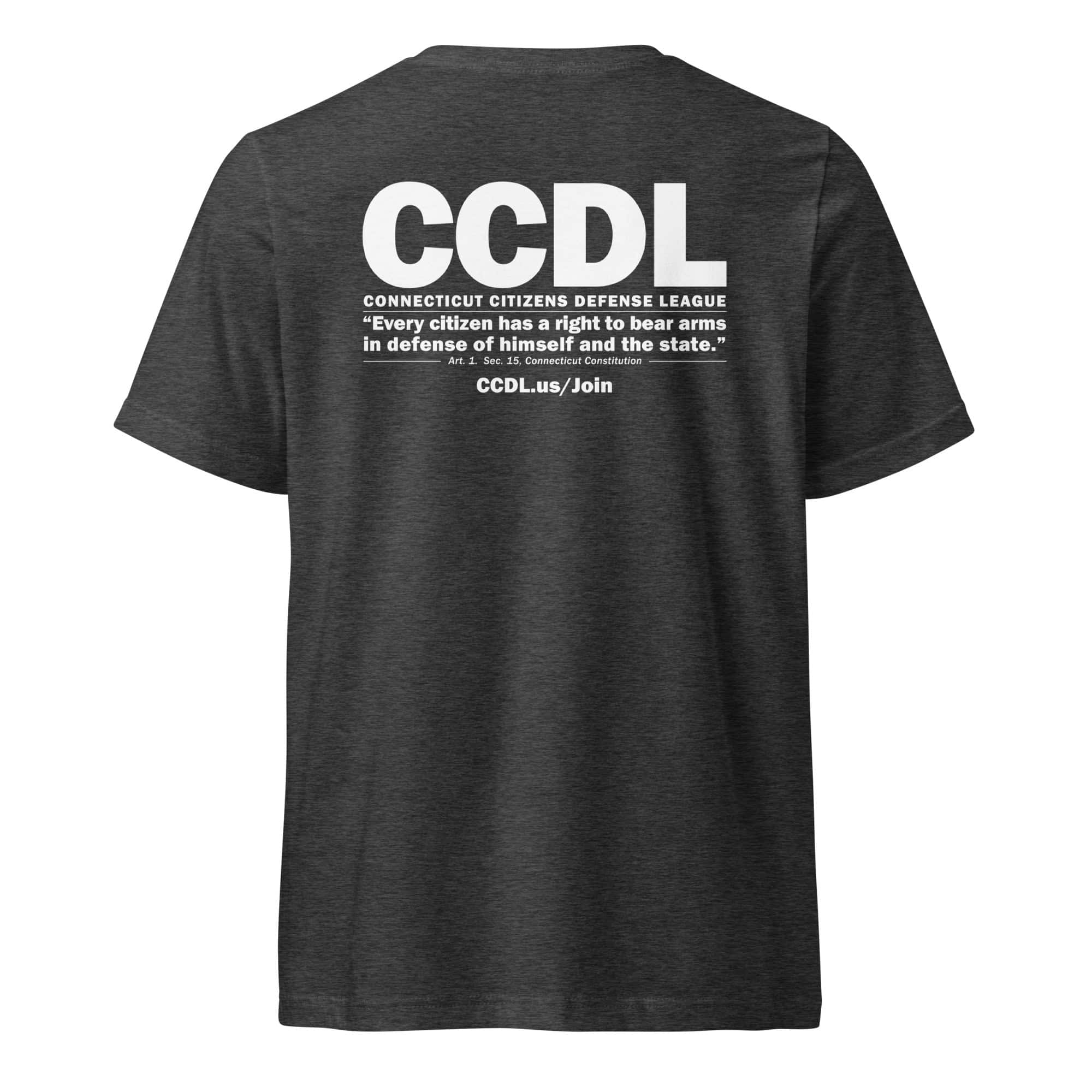 "CCDL Classic" Unisex V-Neck Tee - Image 6